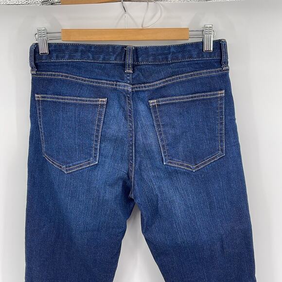 GAP 1969 Perfect Boot mid rise dark wash denim bootcut jeans sz 27S - Picture 7 of 8